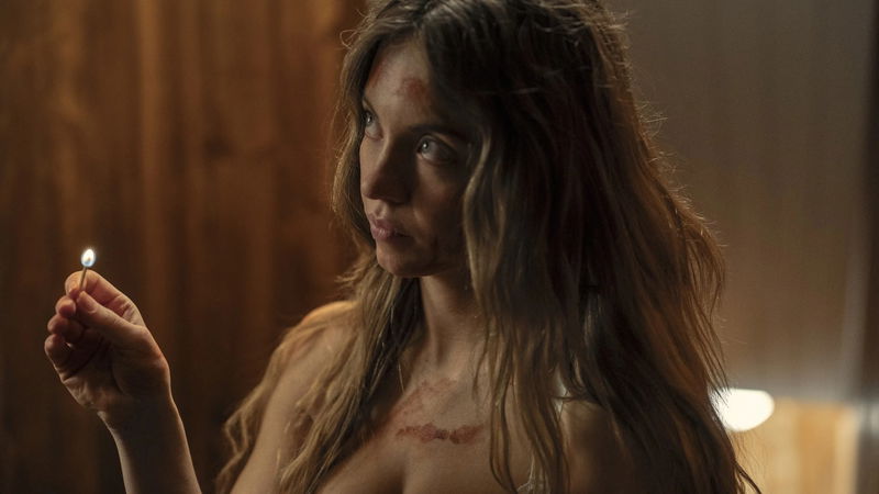 Sydney Sweeney als Millie in 'The Housemaid', afbeelding via TMDb