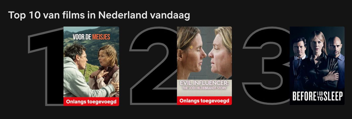 Schermafbeelding via Netflix