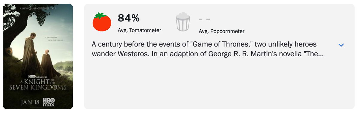 Schermafbeelding via Rotten Tomatoes