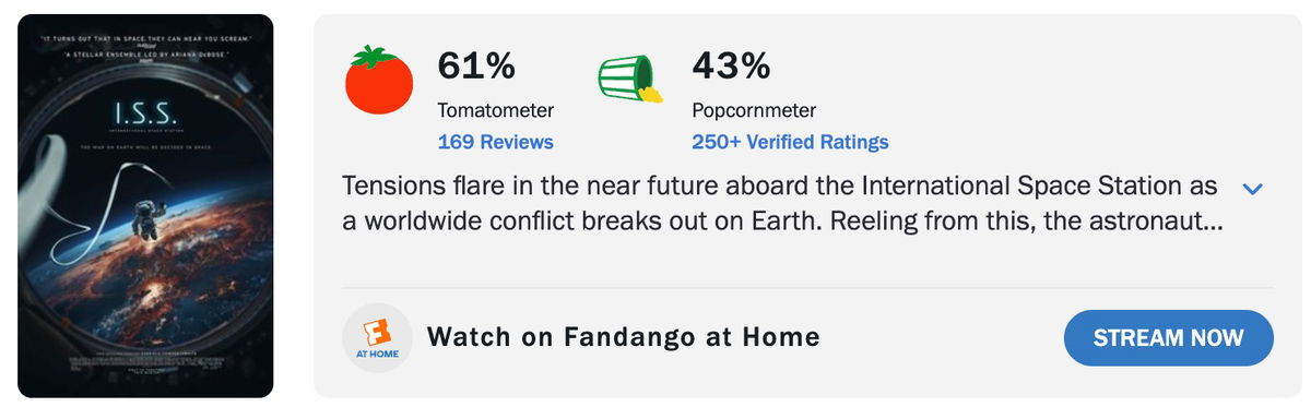 Schermafbeelding via Rotten Tomatoes