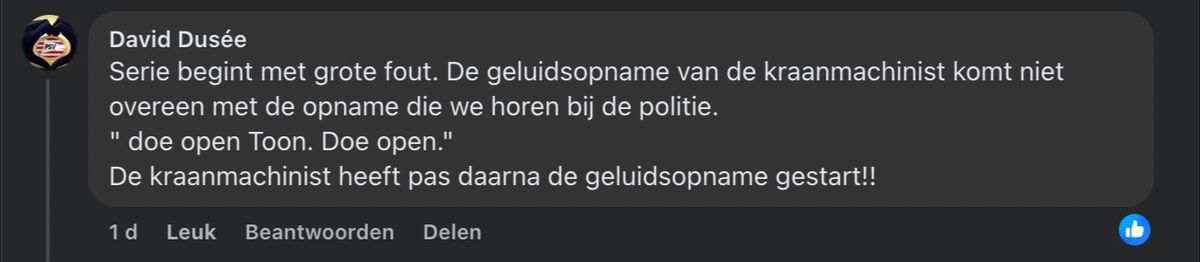 Schermafbeelding via Facebook-groep 'Netflix Tips & Nieuwtjes'