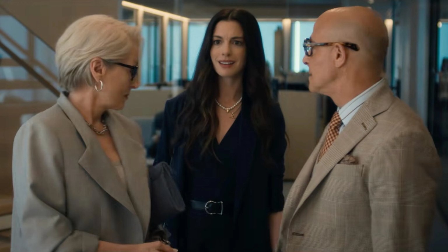 Meryl Streep, Anne Hathaway en Emily Blunt herenigd in trailer 'The Devil Wears Prada 2'