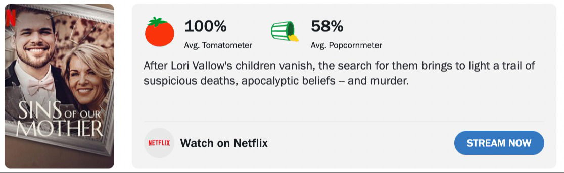 Schermafbeelding via Rotten Tomatoes