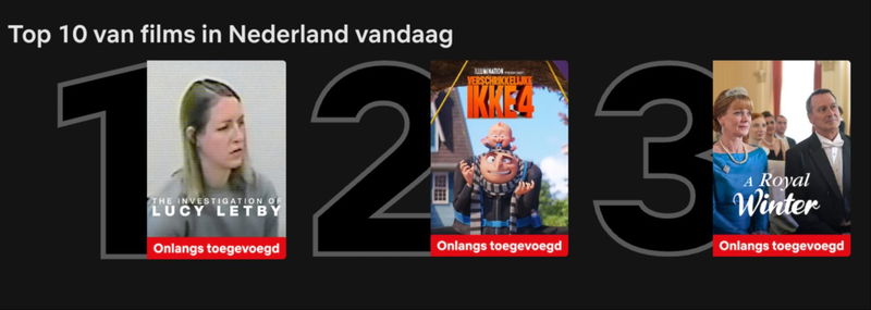 Schermafbeelding via Netflix