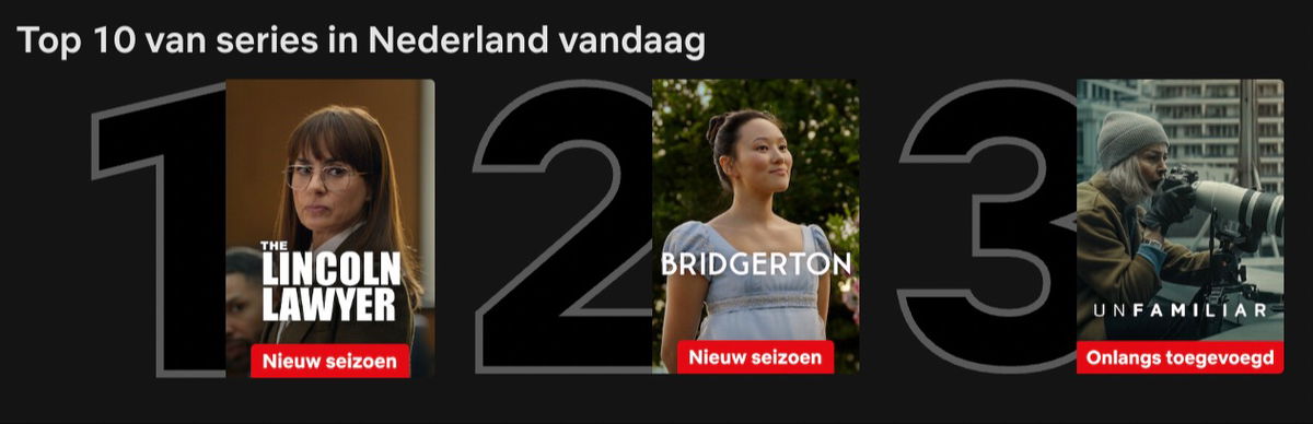 Schermafbeelding via Netflix