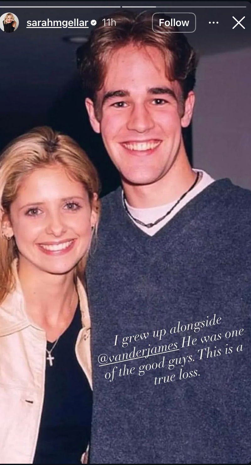 Hollywoodsterren eren overleden 'Dawson's Creek'-acteur