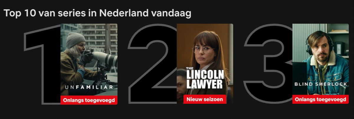 Schermafbeelding via Netflix