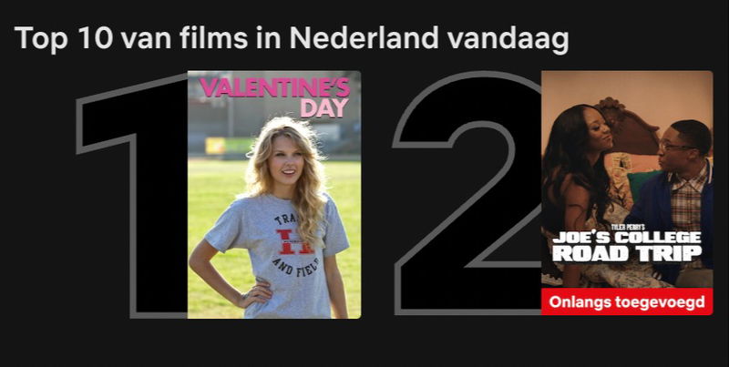 Schermafbeelding via Netflix