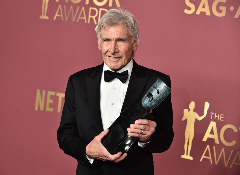 Harrison Ford wint de Lifetime Achievement Award, afbeelding via Netflix / Copyright (c) 2026 Shutterstock
