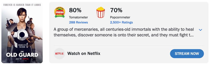 Schermafbeelding via Rotten Tomatoes