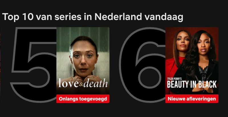 Schermafbeelding via Netflix