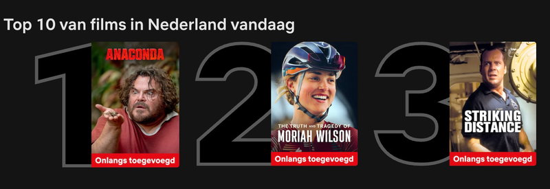 Schermafbeelding via Netflix