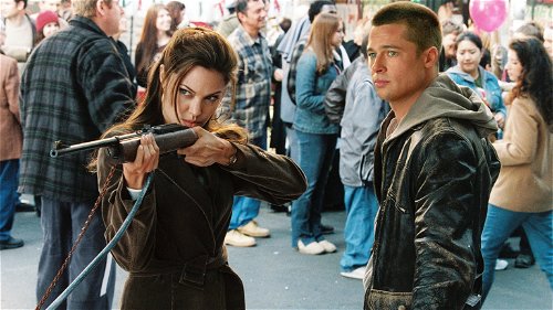 Vanavond op tv: Angelina Jolie en Brad Pitt in de actiekomedie 'Mr. & Mrs. Smith'