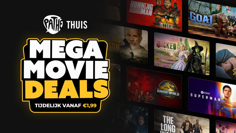 Mega Movie Deals vandaag van start bij Pathé Thuis