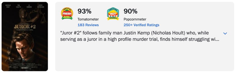 Schermafbeelding via Rotten Tomatoes
