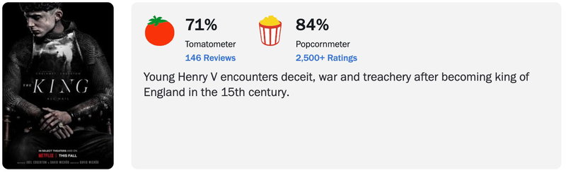 Schermafbeelding via Rotten Tomatoes