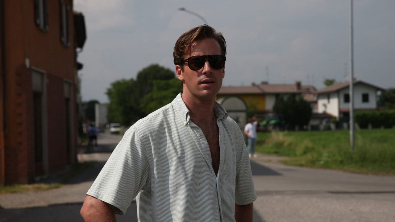 Hammer in *Call Me By Your Name*, via TMDb