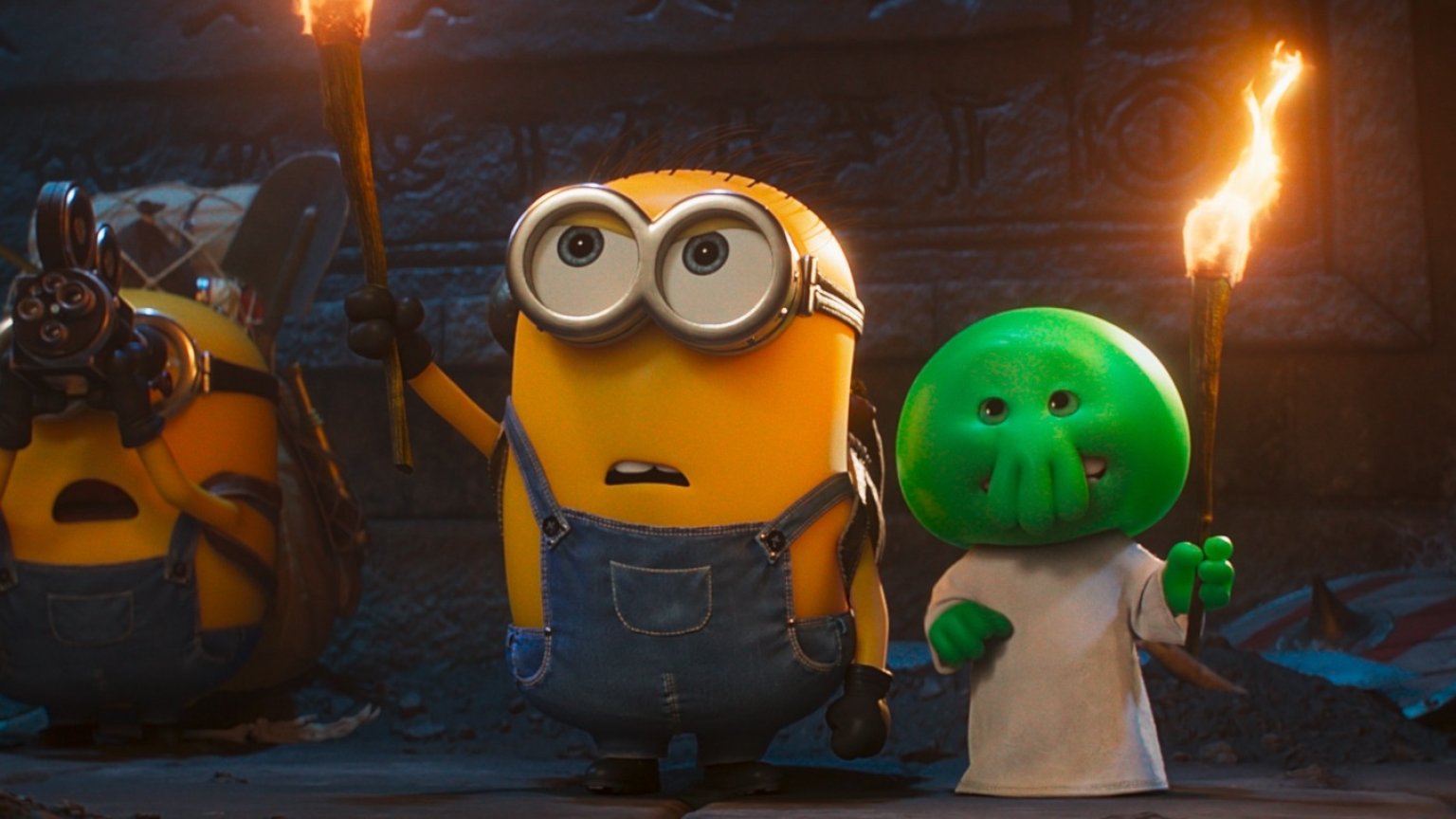 De minions maken een film in de nieuwe trailer van 'Minions & Monsters'