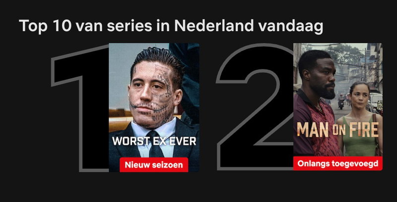 Schermafbeelding via Netflix