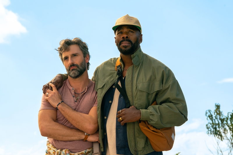 Marco Calvani als Claude en Colman Domingo als Danny in 'The Four Seasons' seizoen 2. Foto: Emily V. Aragones/Netflix © 2025