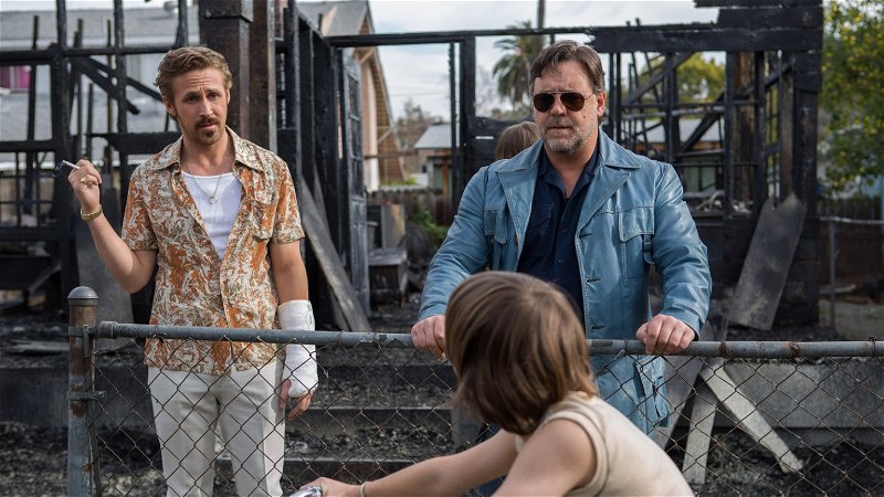 Vanavond op tv: Russell Crowe en Ryan Gosling in de misdaadkomedie 'The Nice Guys'