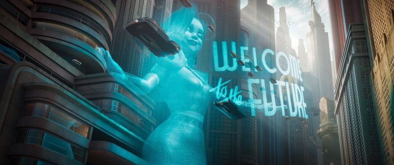 Still 'Ray Gunn' via Netflix/Skydance Animation
