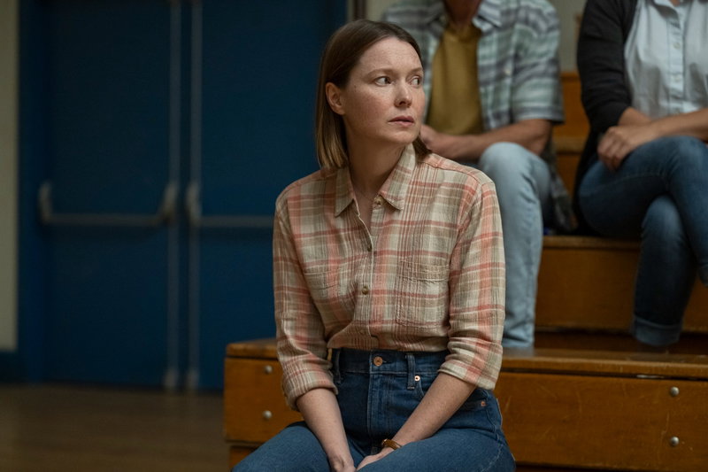 Samantha Sloyan in 'Carrie'. Afbeelding via Robert Falconer/Prime