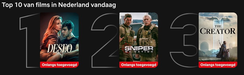 Schermafbeelding Netflix