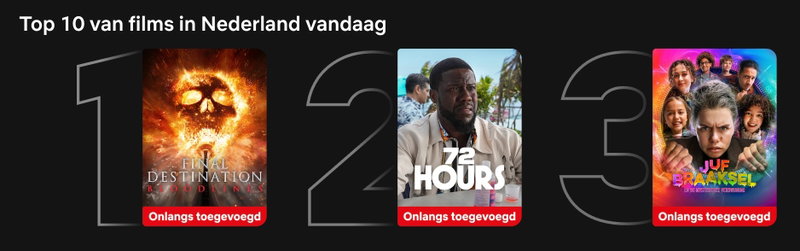 Schermafbeelding Netflix