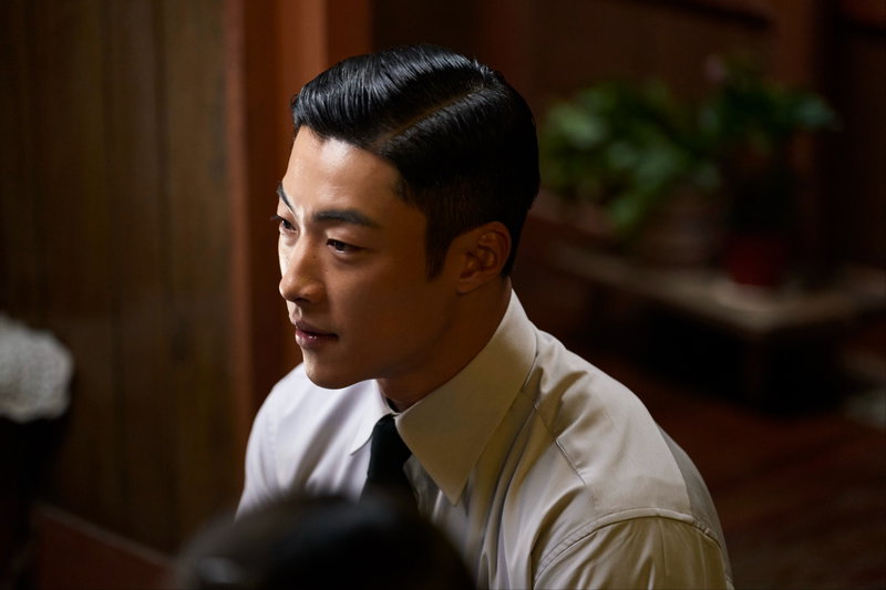 Woo Dohwan in 'Made in Korea'. Afbeelding via Hulu.