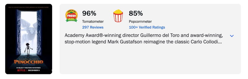Schermafbeelding via Rotten Tomatoes