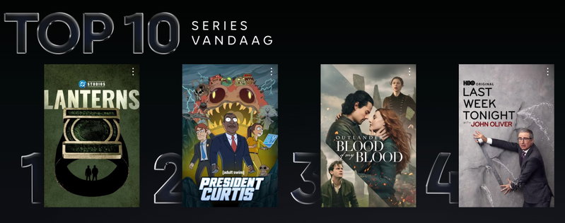 Schermafbeelding van HBO Max