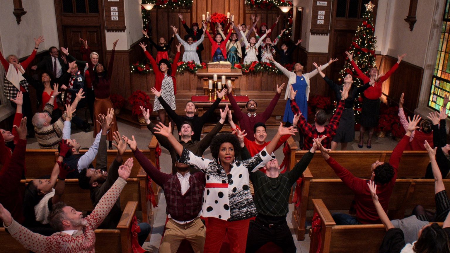 Nieuw op Netflix: kerstmusical 'Dolly Parton's Christmas on the Square'