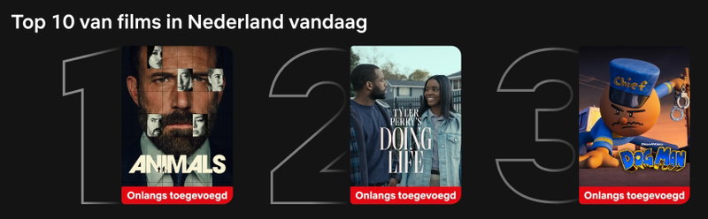 Schermafbeelding Netflix