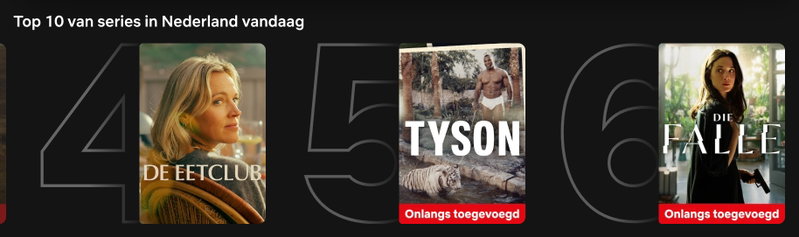 Schermafbeelding Netflix