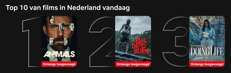 Schermafbeelding Netflix
