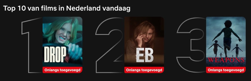 Schermafbeelding Netflix