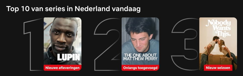 Schermafbeelding Netflix