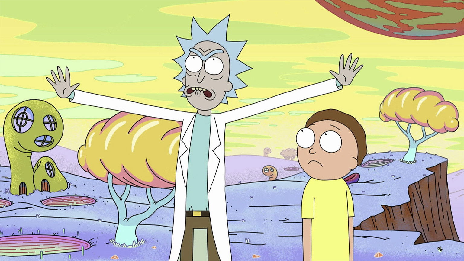 Nieuwe trailer voor laatste 5 afleveringen 'Rick and Morty' seizoen 4