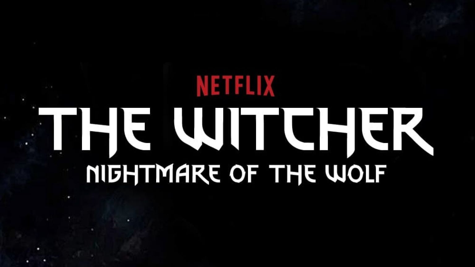 Netflix onthult logo van 'The Witcher' spin-off 'Nightmare of the Wolf'