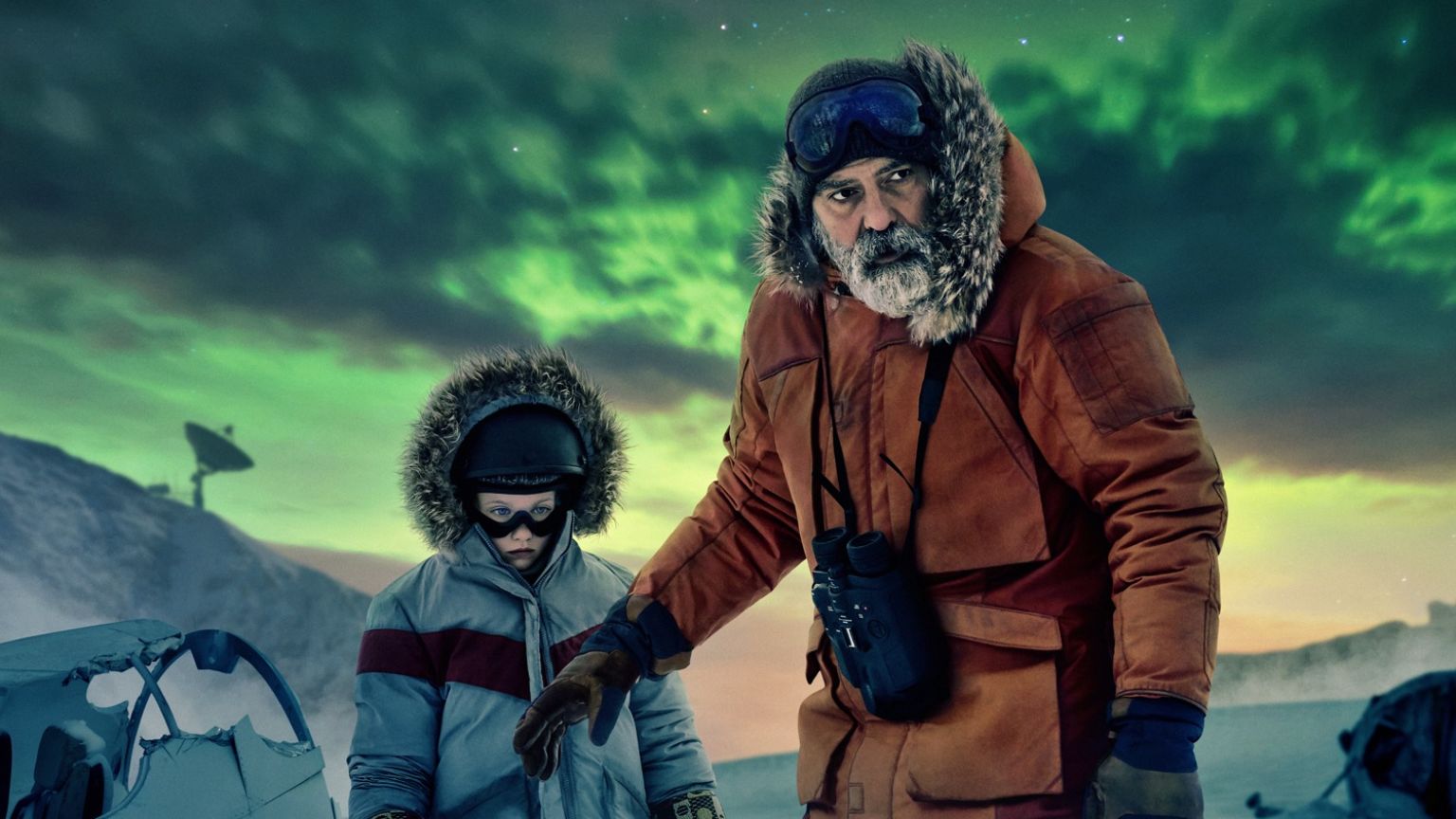 Nieuw op Netflix: George Clooney in de sciencefictionfilm 'The Midnight Sky'