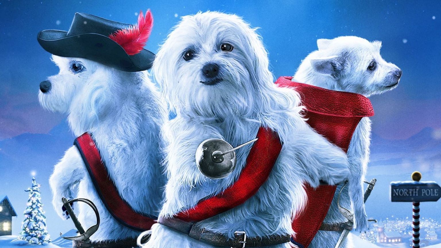 Kerstfilm 'The Three Dogateers' vanaf vandaag te zien op Amazon Prime Video