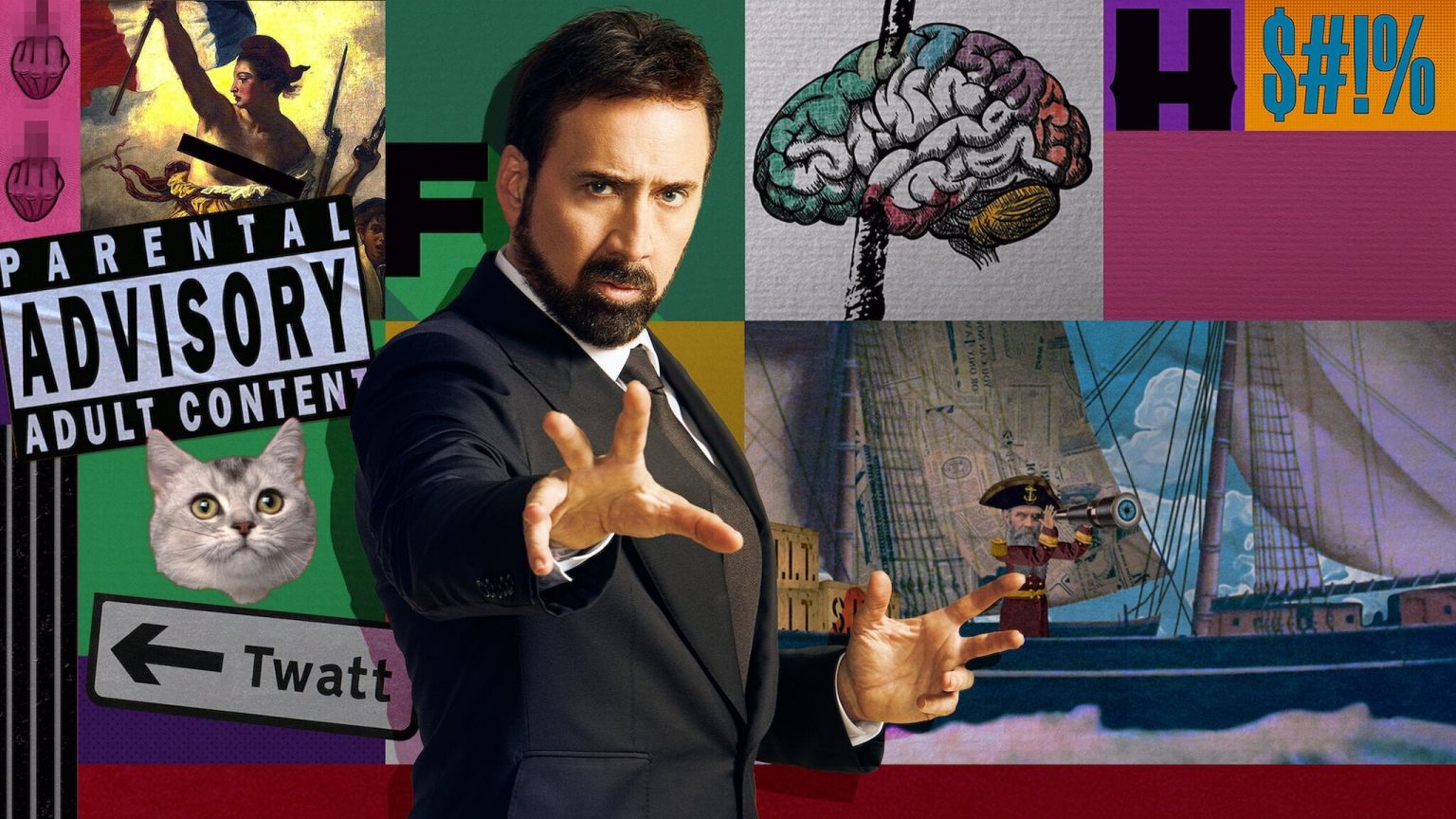 'History of Swear Words' met Nicolas Cage nu te zien op Netflix