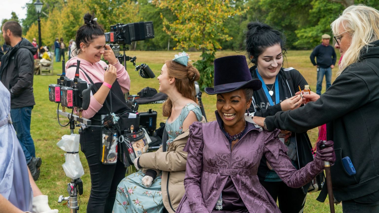 Achter de schermen bij Netflix-hitserie 'Bridgerton'