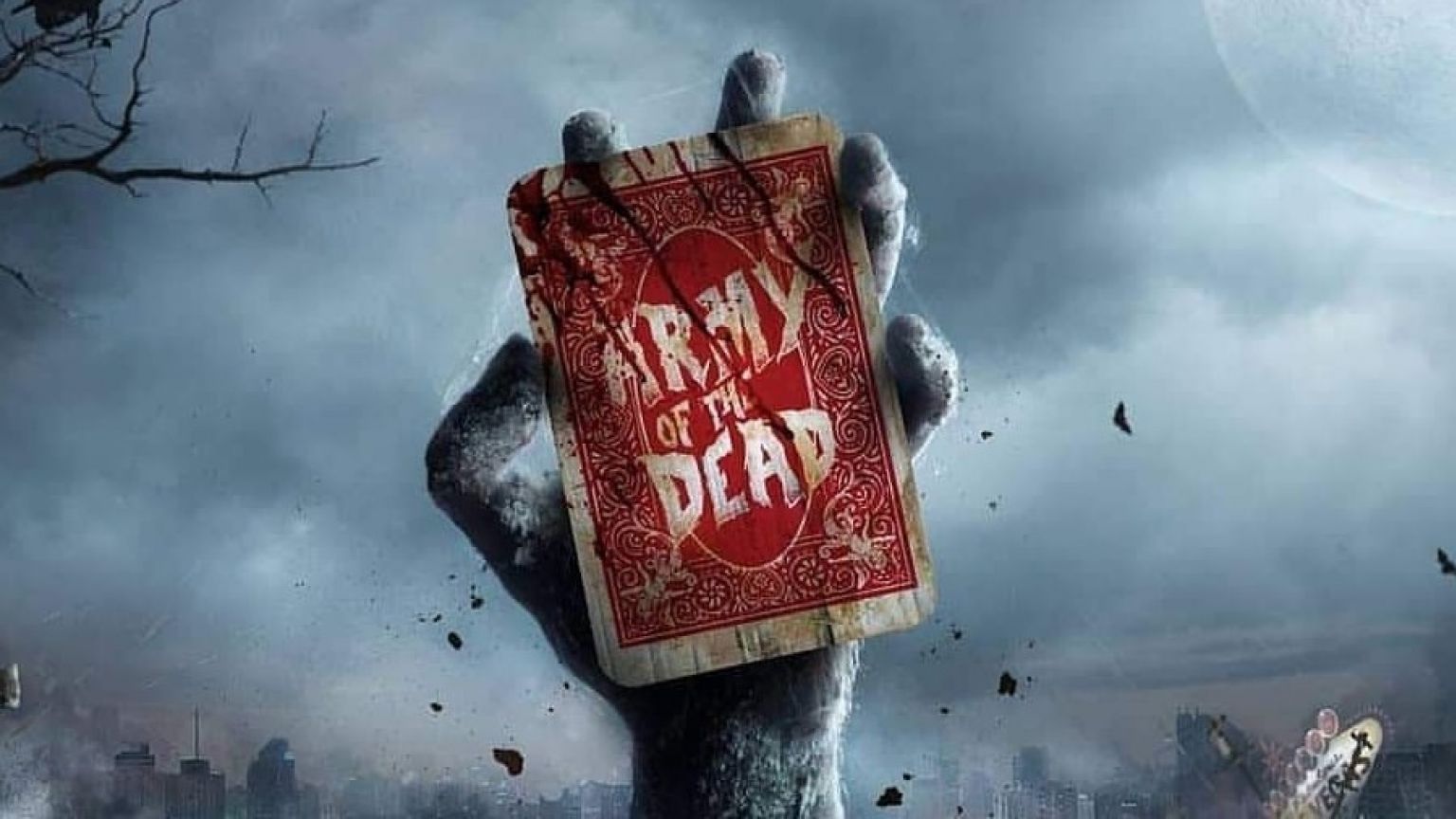 Zack Snyder deelt nieuwe foto's van zijn Netflix-zombiefilm 'Army of the Dead' met Dave Bautista