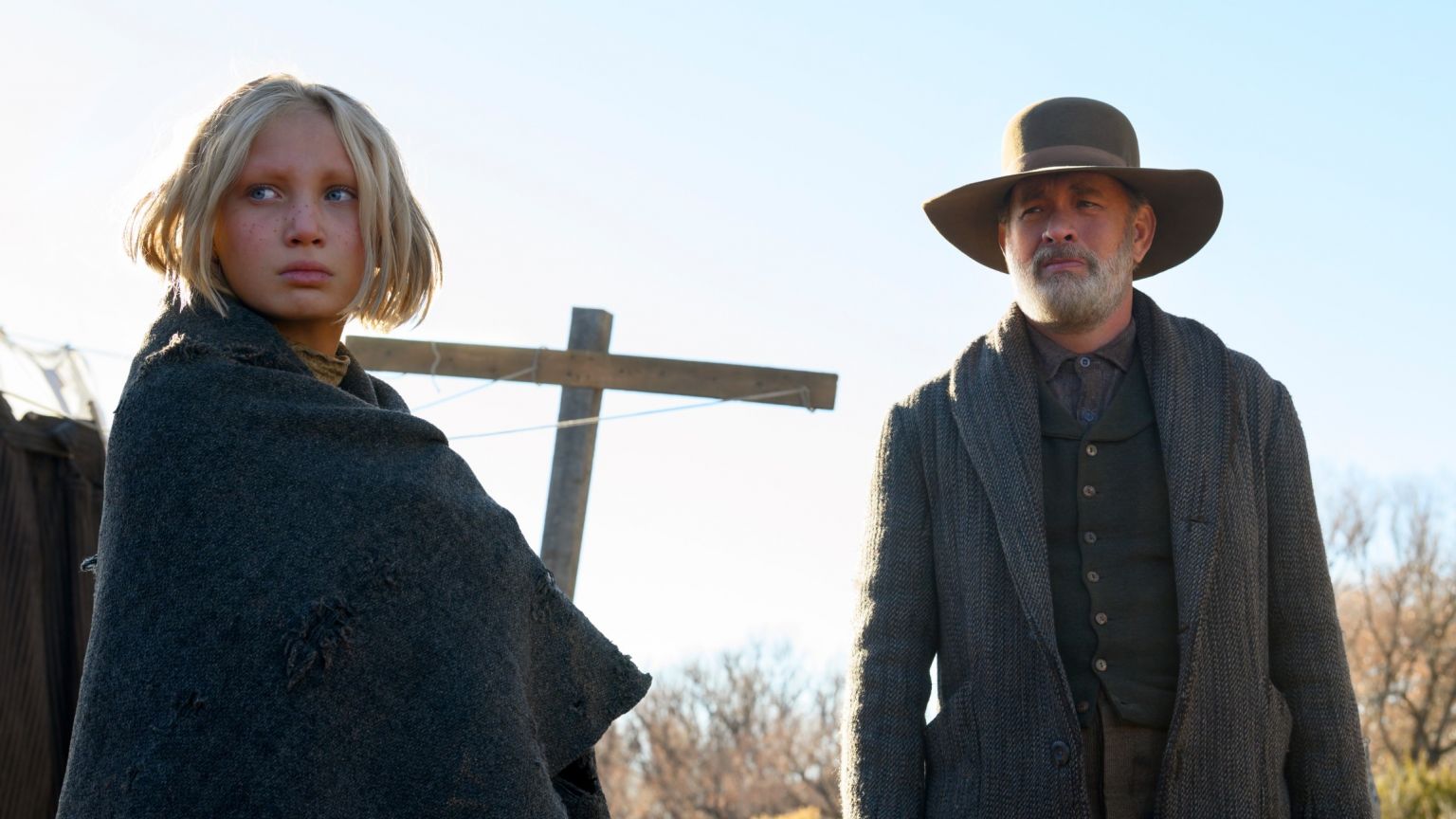 Netflix deelt een nieuwe trailer van western 'News of the World' met Tom Hanks
