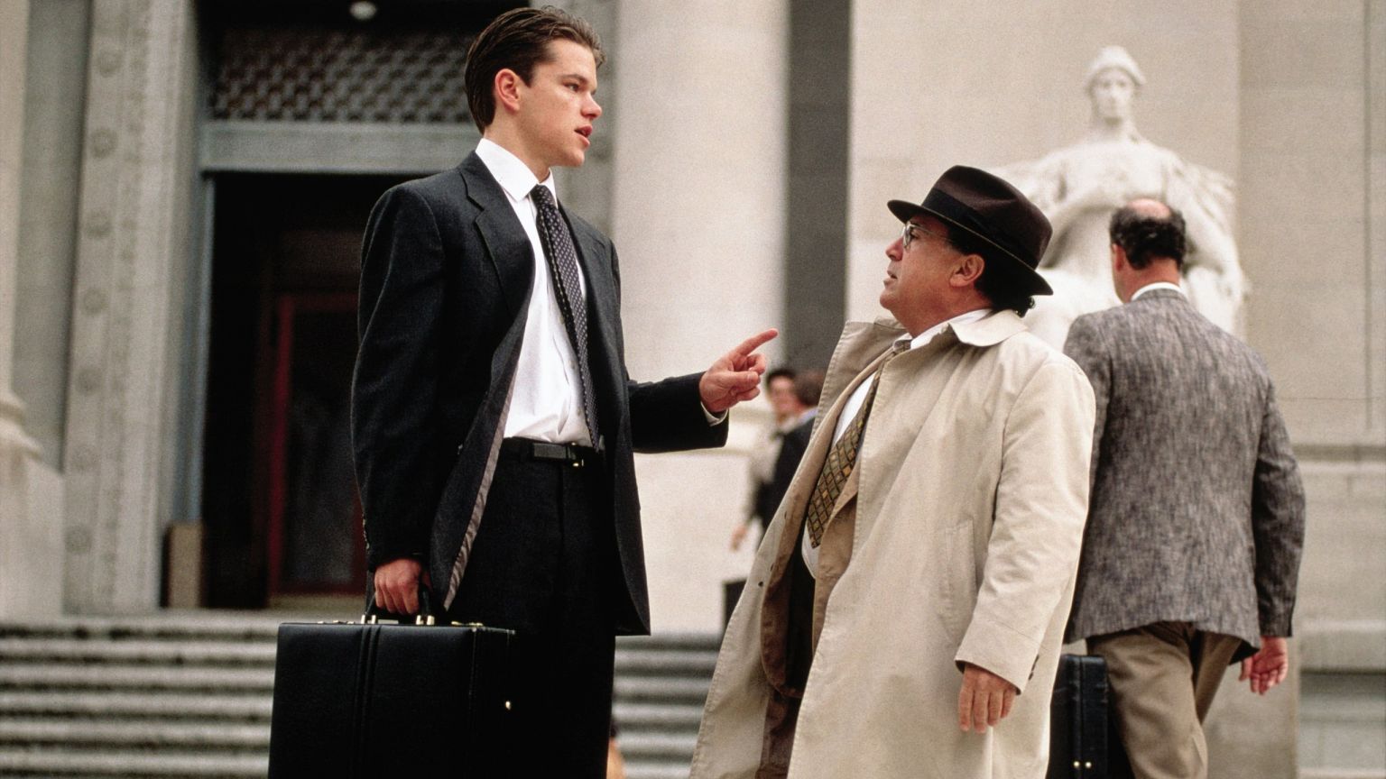 Vanavond op tv: Matt Damon en Danny DeVito in dramathriller 'The Rainmaker'