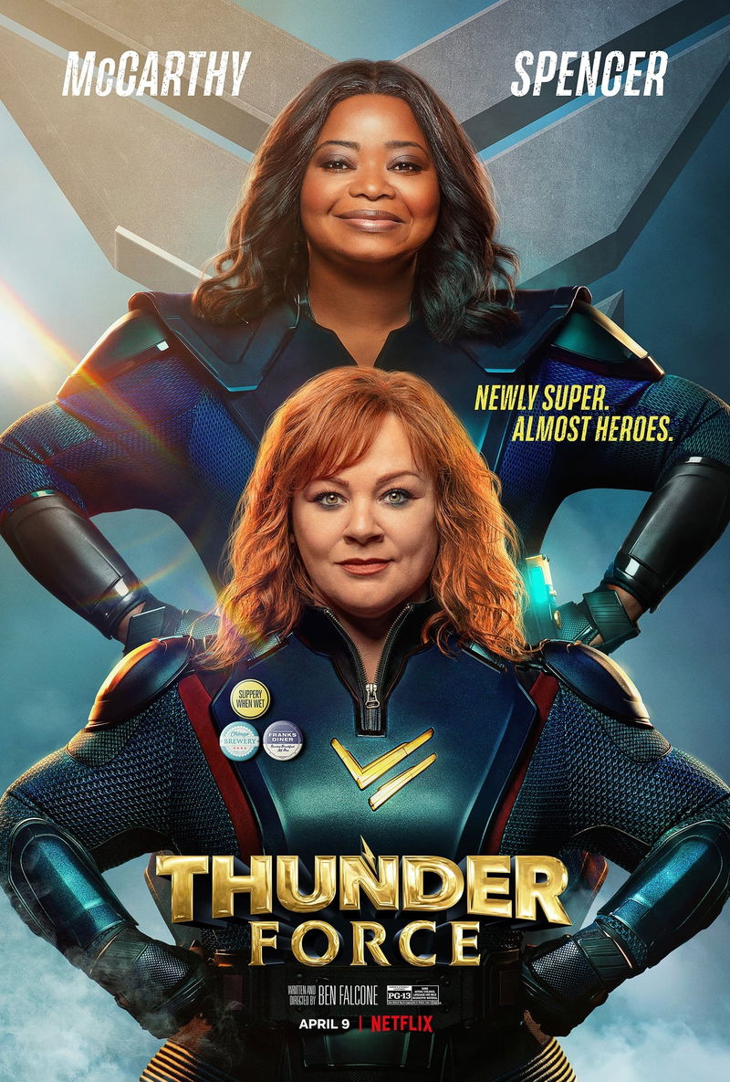 Netflix deelt trailer en releasedatum van komische superheldenfilm 'Thunder Force'