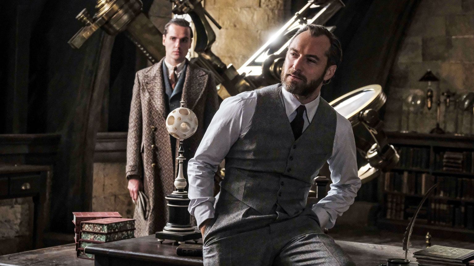 Jude Law is Captain Hook op nieuwe setfoto's van Disney-film 'Peter Pan & Wendy'