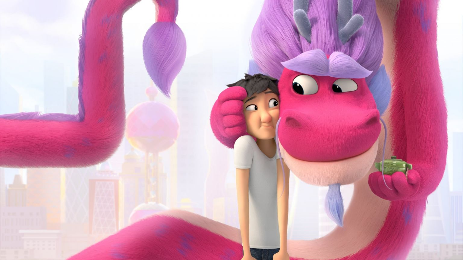 Netflix deelt trailer van nieuwe animatiefilm 'Wish Dragon' van de makers van 'Shrek'